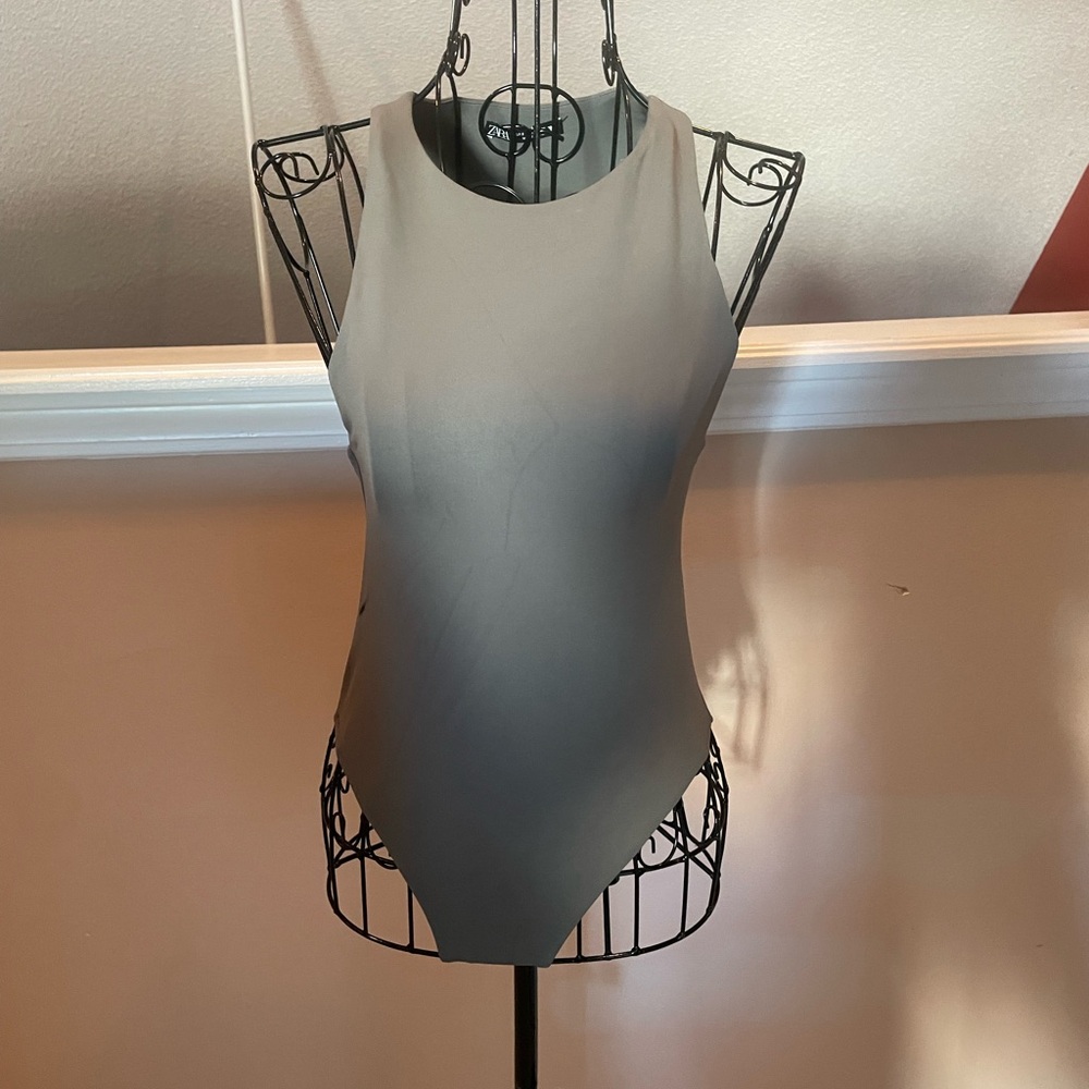 Zara Green Bodysuit